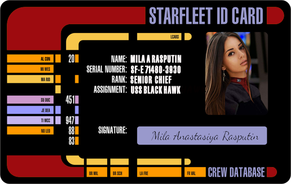 Mila Anastasiya Rasputin